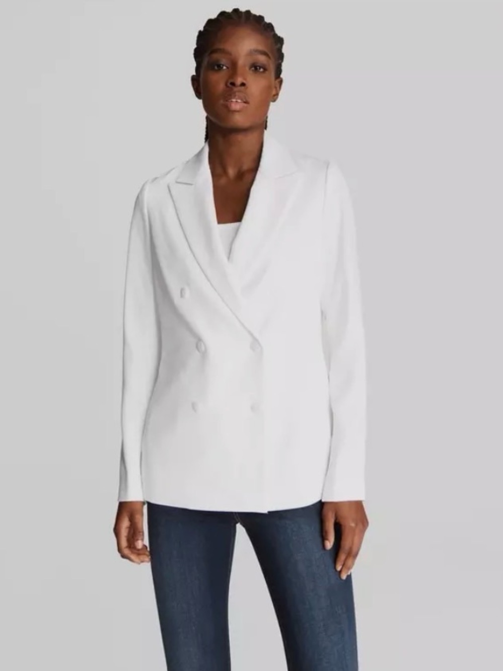 rag & bone Nyx Blazer in White 6